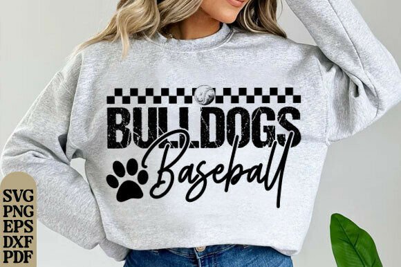 Bulldogs Baseball SVG: Crafting Dynamic Team Shirt Designs