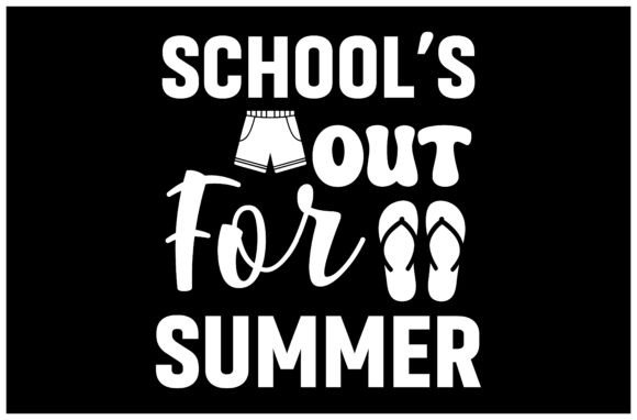 Celebrate the Season with School's Out for Summer SVG Design