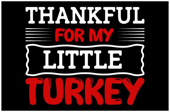My Little Turkey SVG Design: Versatile Creative Asset
