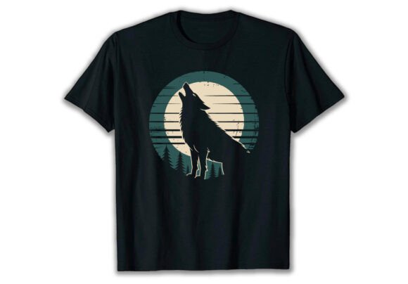 Vintage Wolves T Shirt Design: A Powerful Graphic Asset